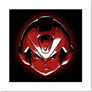 Megaman X Head Posters and Art